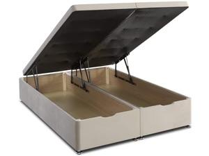 Imperial Storage Beige Bed (No Headboard)