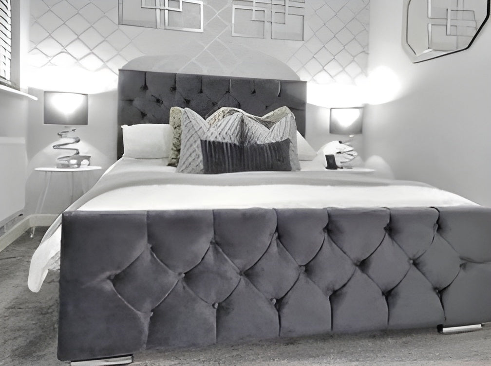 Florida luxury upholstered bed frame with buttons and storage by Imperial Furnishings

Let me know if you want a variation for Google Ads, product schema, or another bed frame next.