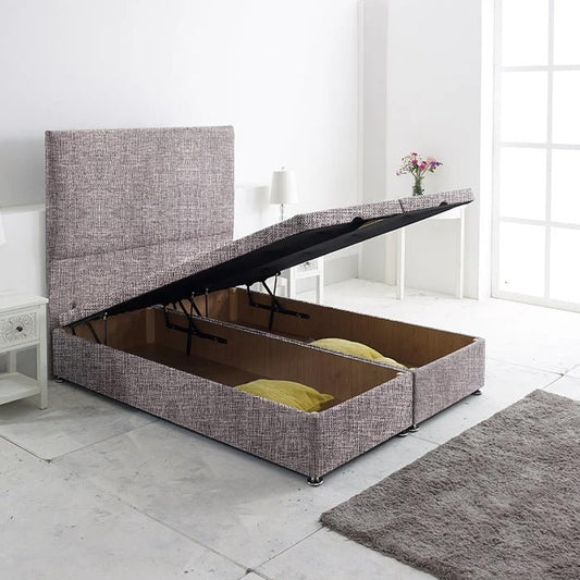 Imperial Bed with Single Vertical Lines Headboard